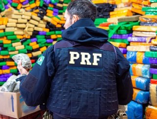 PRF registra recorde histórico no combate ao tráfico de drogas em 2024