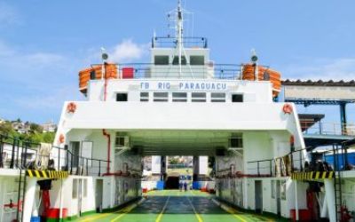 Ferry-Boat conta com acesso exclusivo para veículos durante Lavagem do Bonfim