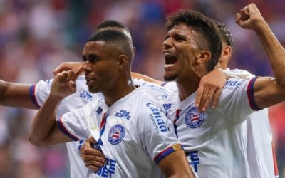 Bahia goleia o Sampaio Corrêa pela Copa do Nordeste